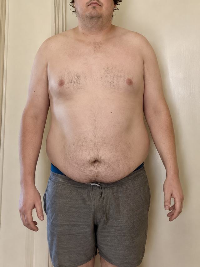 A Campack client before coaching